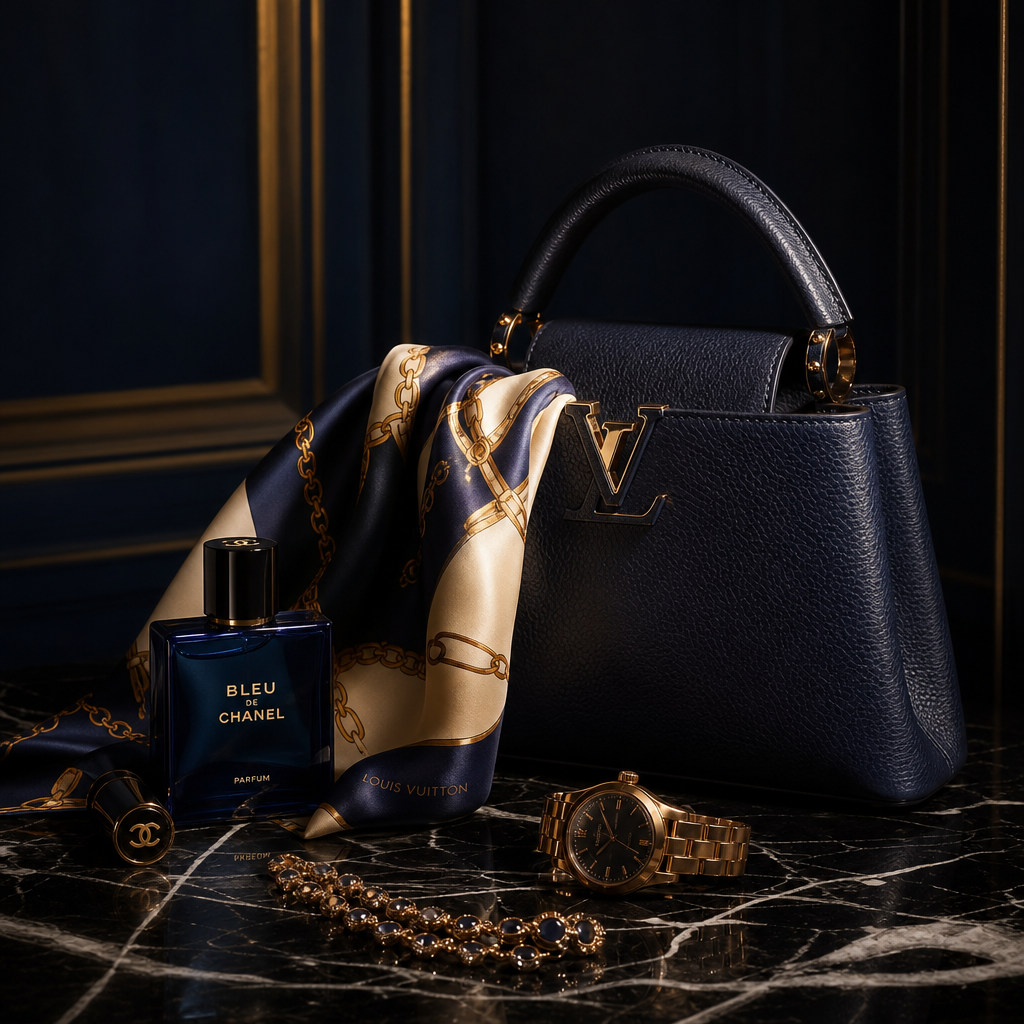 Luxury goods — leather, couture and timepieces
